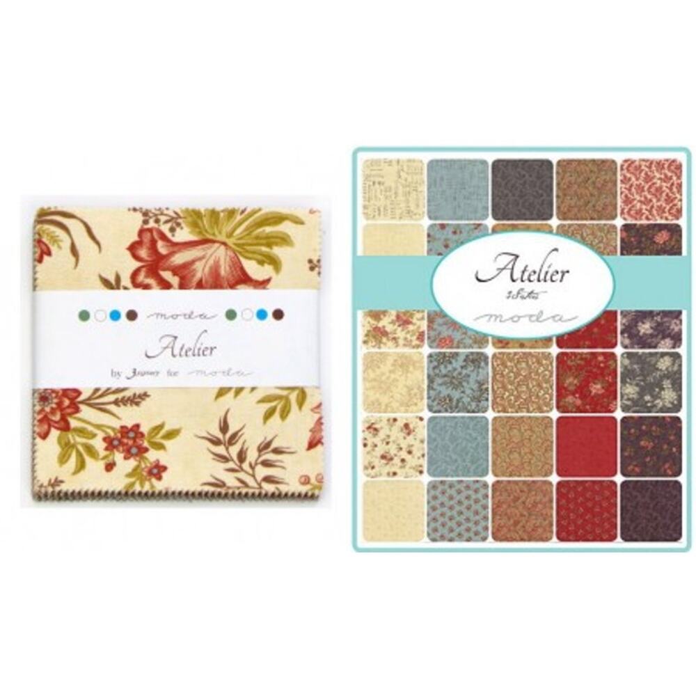 Atelier Charm Pack by 3 Sisters for Moda Fabrics